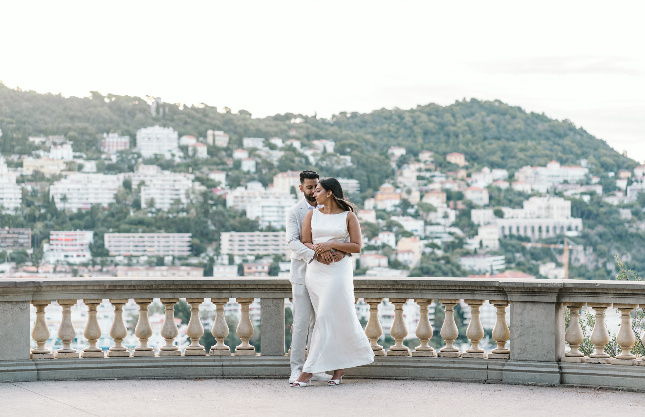 beautiful engagement photo session in nice france