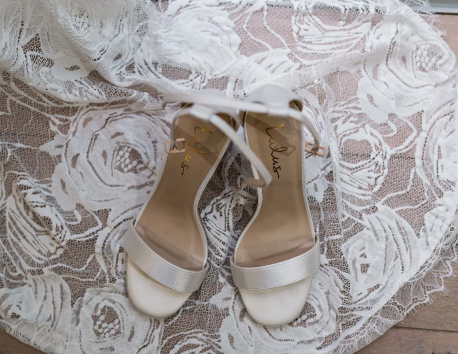 brides shoes on wedding day in antibes france