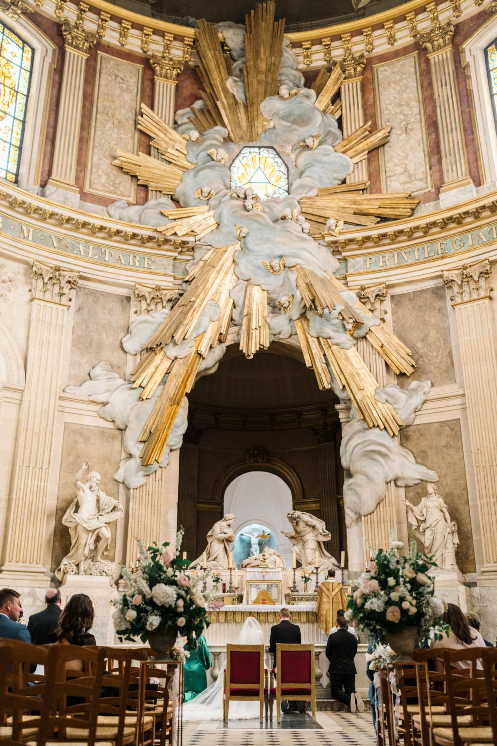 view of the church of saint roch in paris