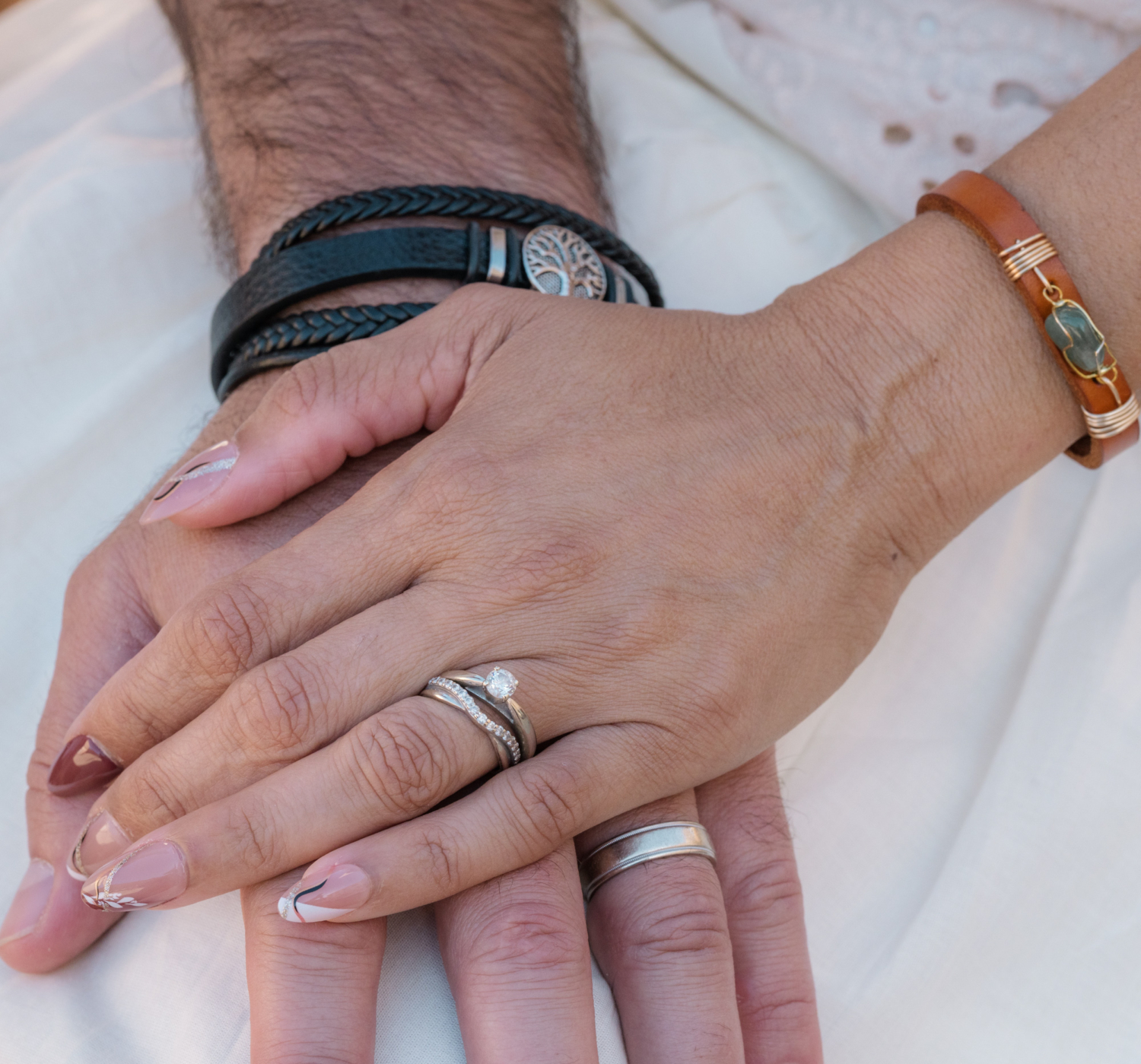 anniversary wedding rings photo