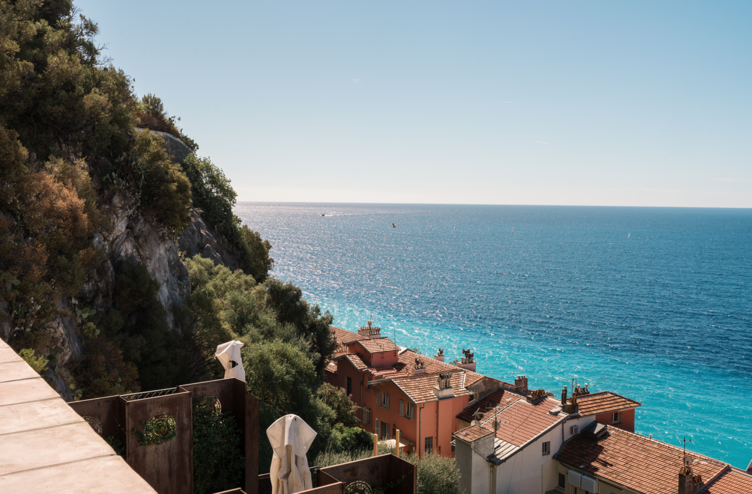 beautiful sea view in nice france