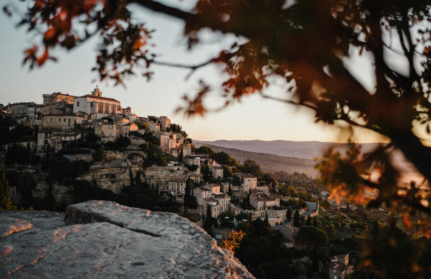 beautiful gordes, provence france
