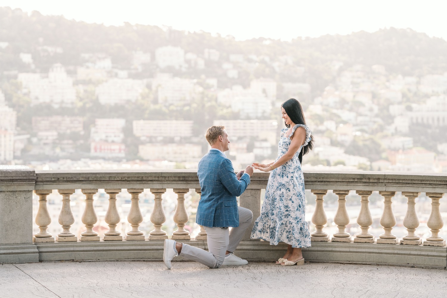 nice france surprise proposal photographer