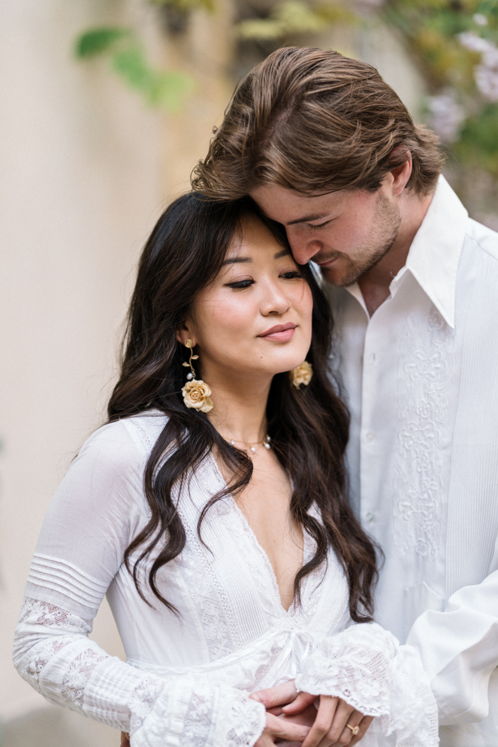 karina leigh - engagement photo session in arles, france with poodle