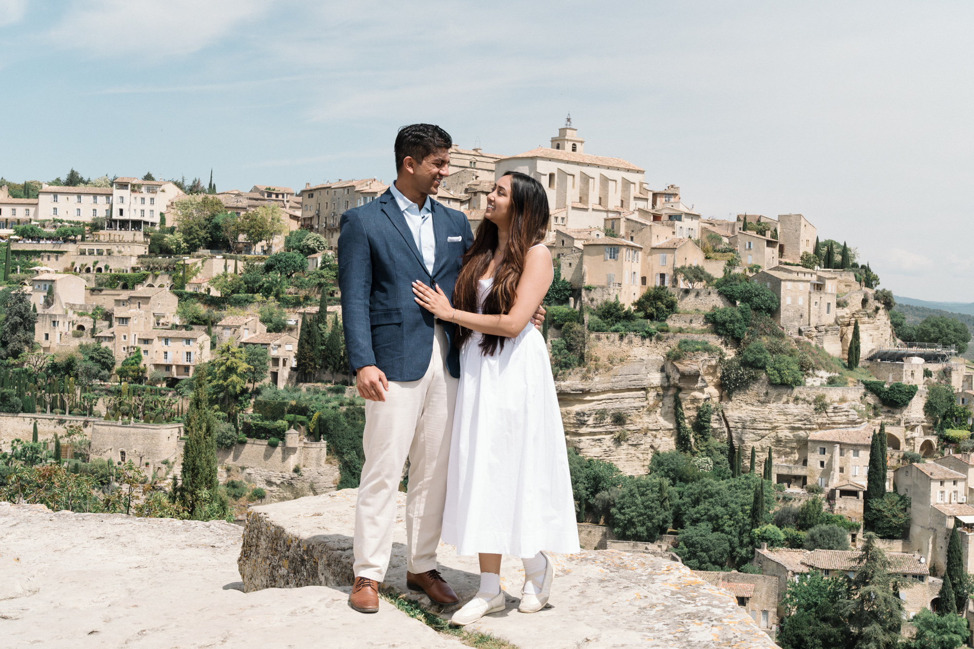karina leigh - gordes provence surprise proposal photographer