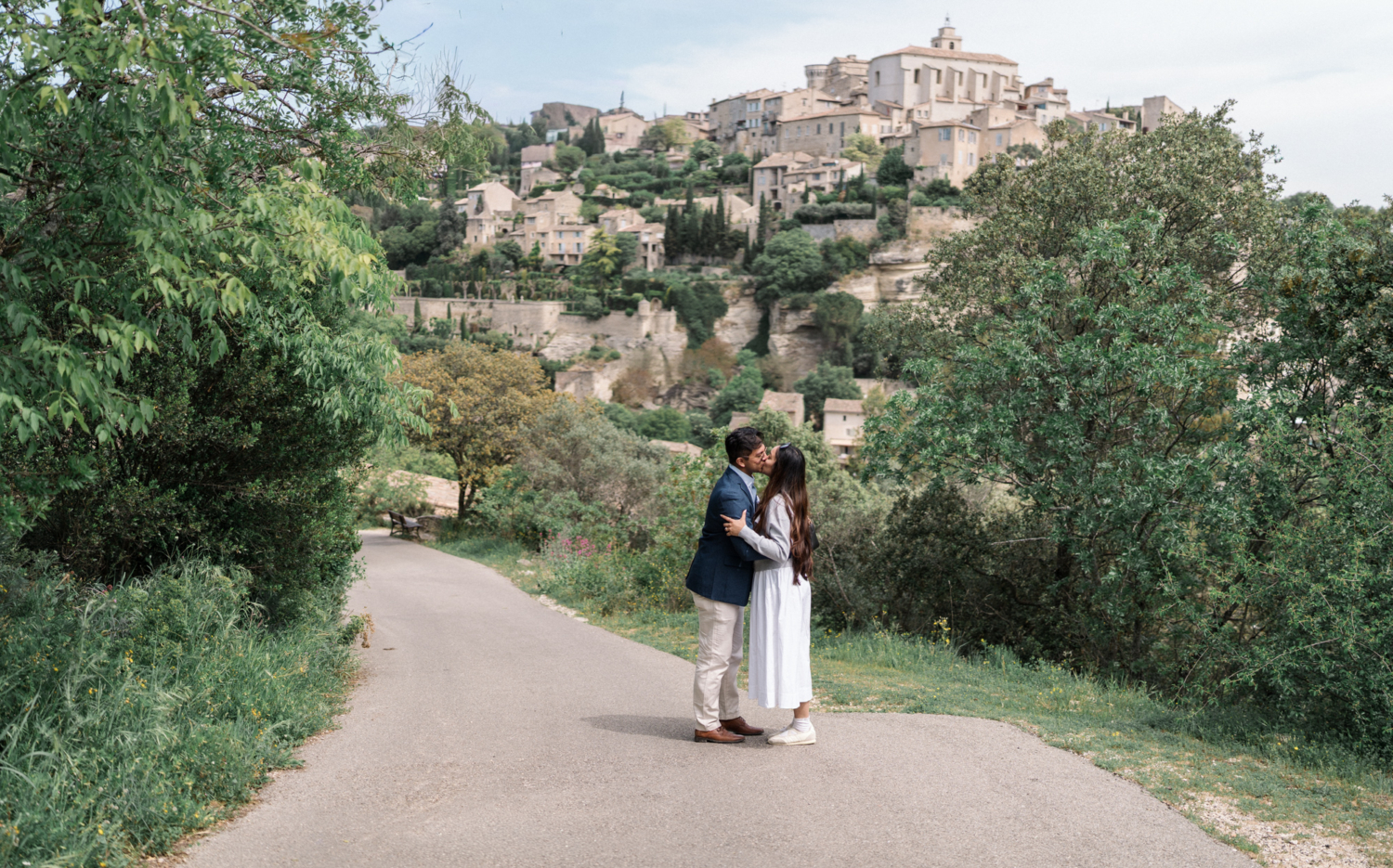 karina leigh - gordes provence surprise proposal photographer