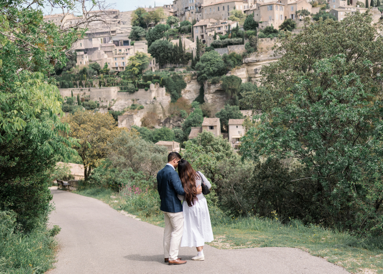 karina leigh - gordes provence surprise proposal photographer
