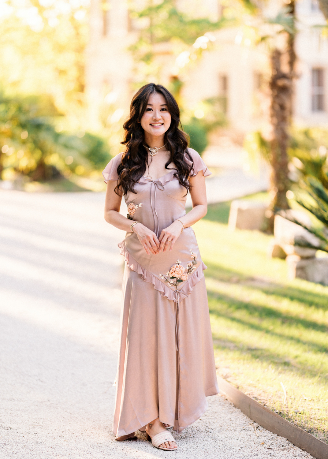 surprise engagement at chateau des alpilles in provence france