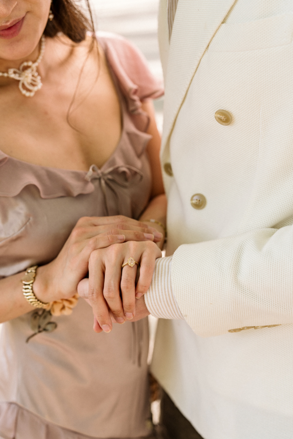 surprise engagement at chateau des alpilles in provence france