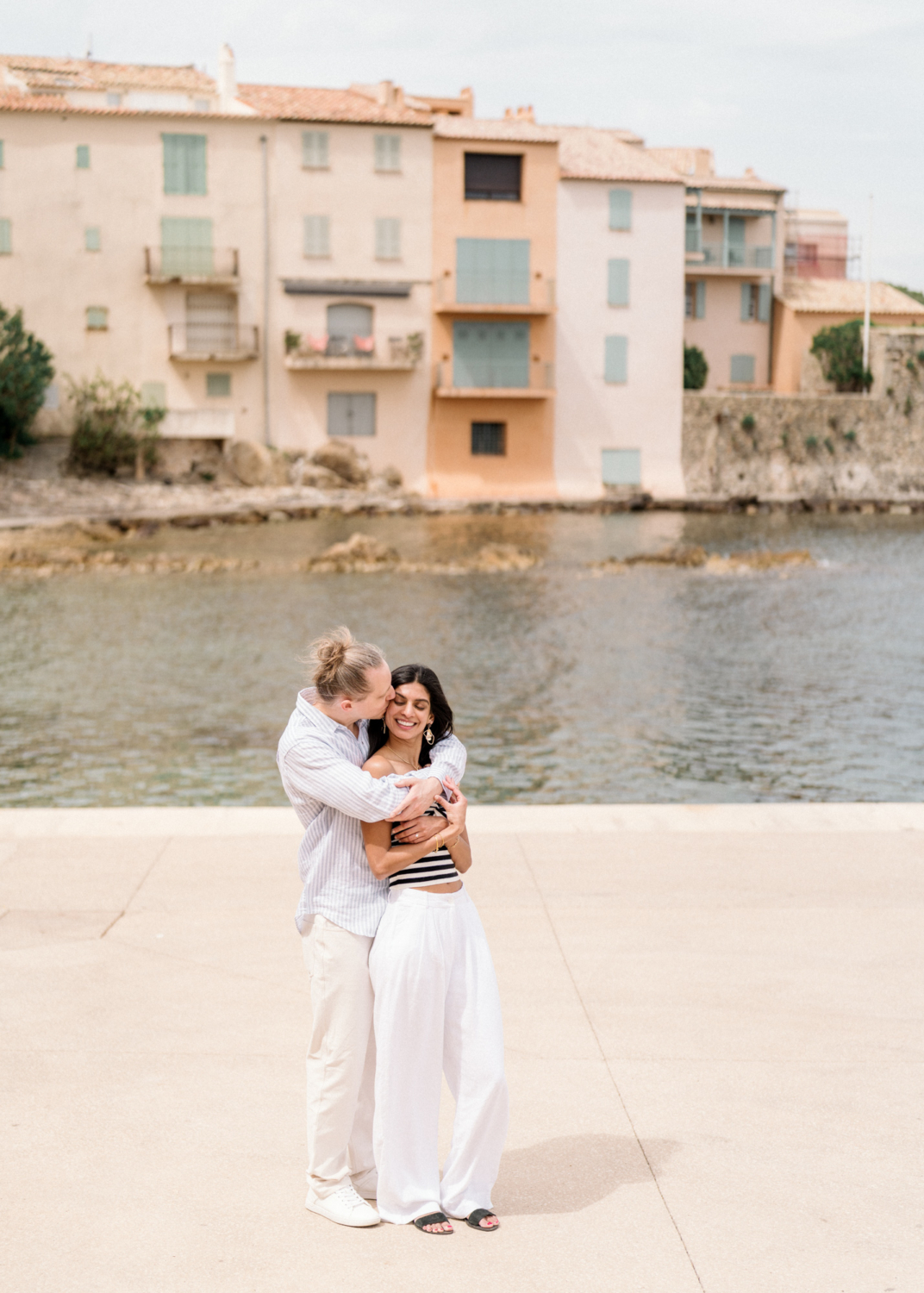 karina leigh - surprise proposal and engagement in saint tropez france