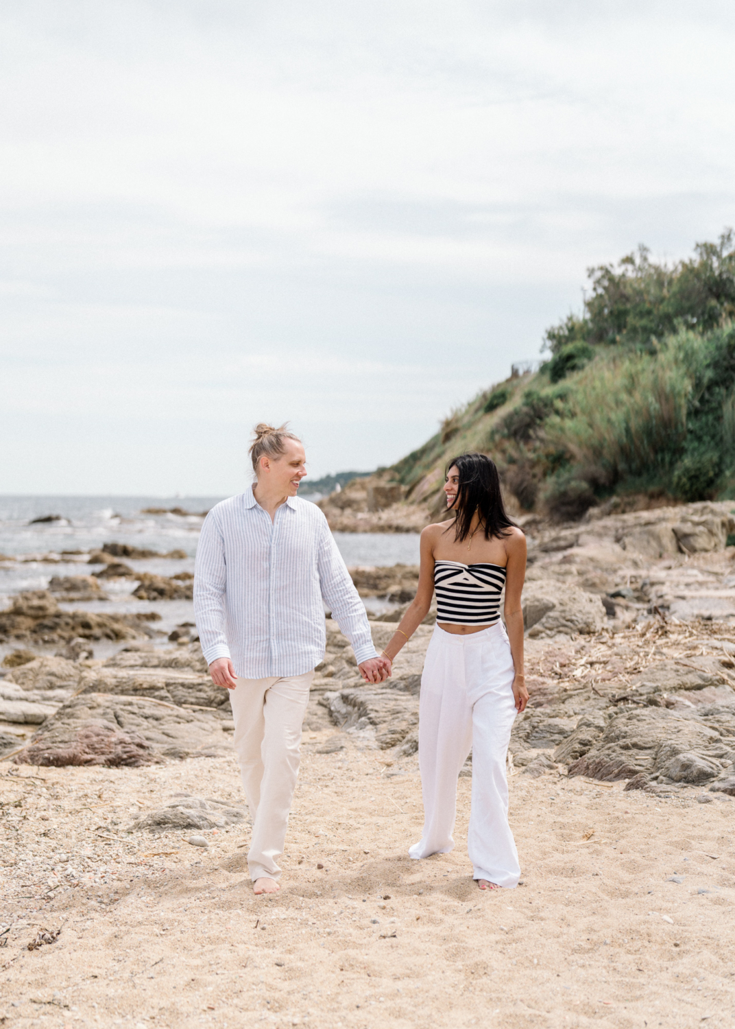 karina leigh - surprise proposal and engagement in saint tropez france