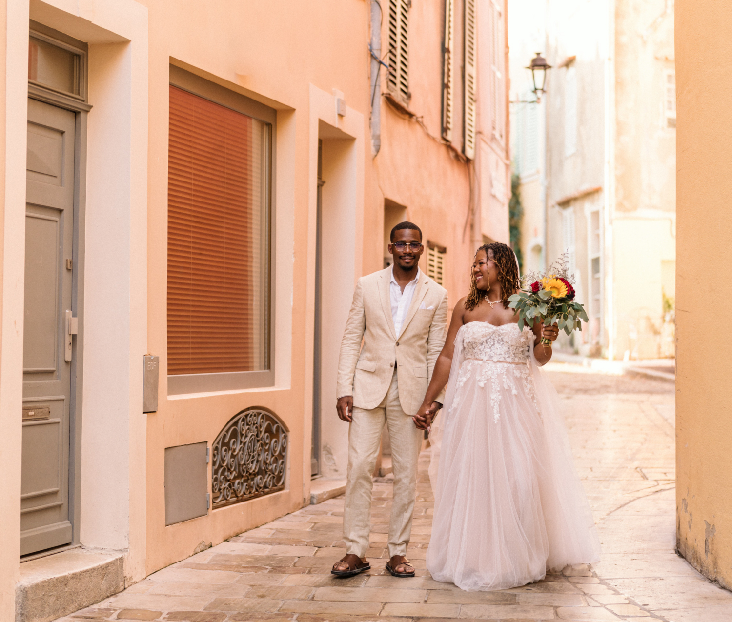 wedding photo session in saint tropez