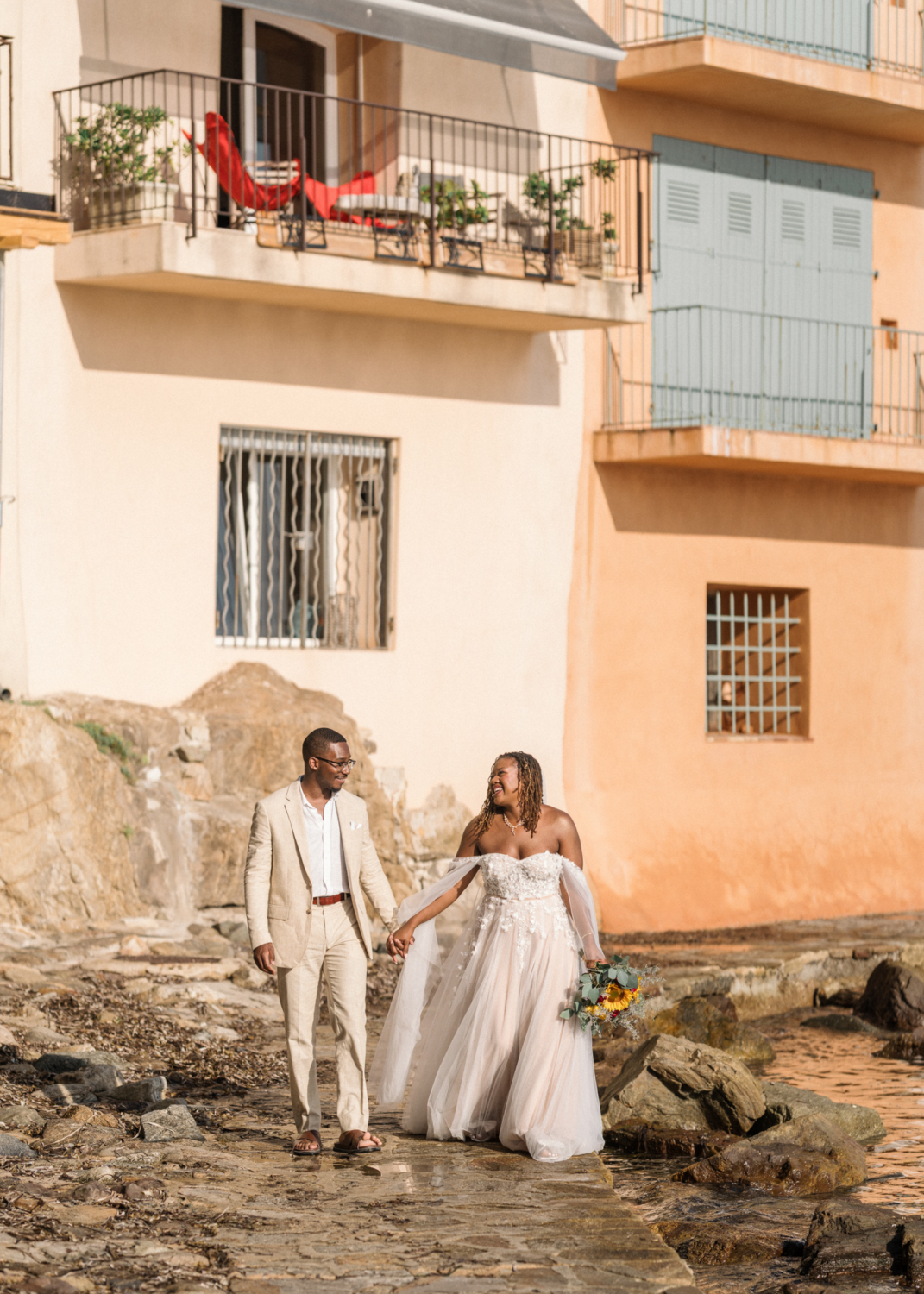 wedding photo session in saint tropez