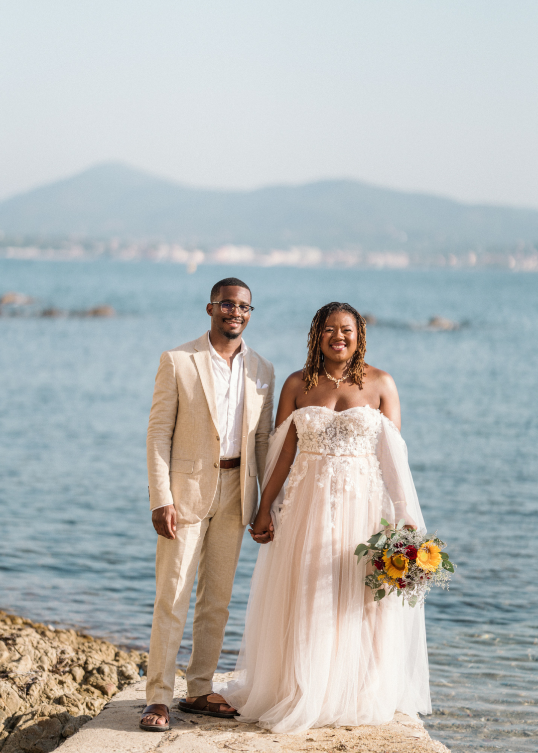 wedding photo session in saint tropez