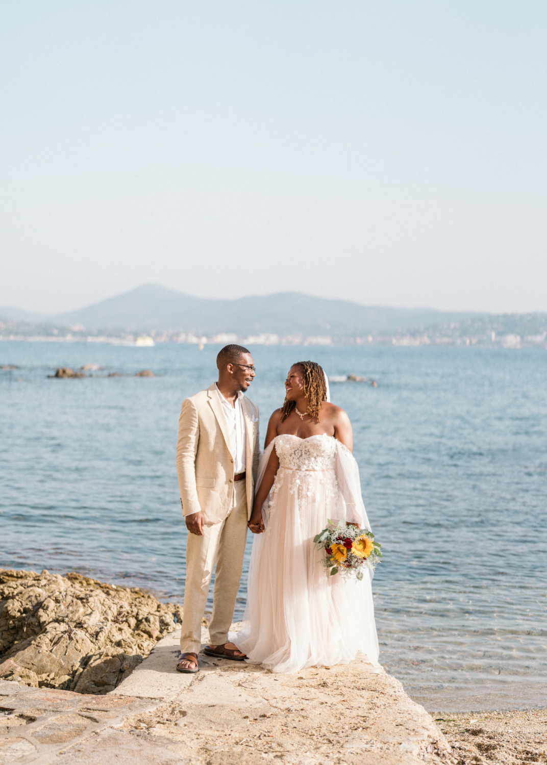 wedding photo session in saint tropez