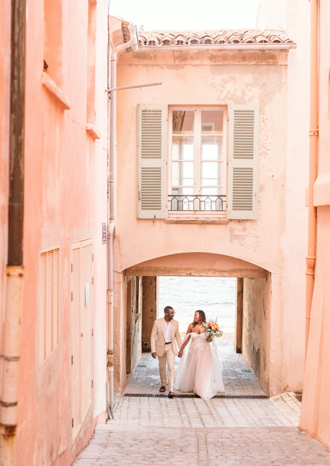 wedding photo session in saint tropez