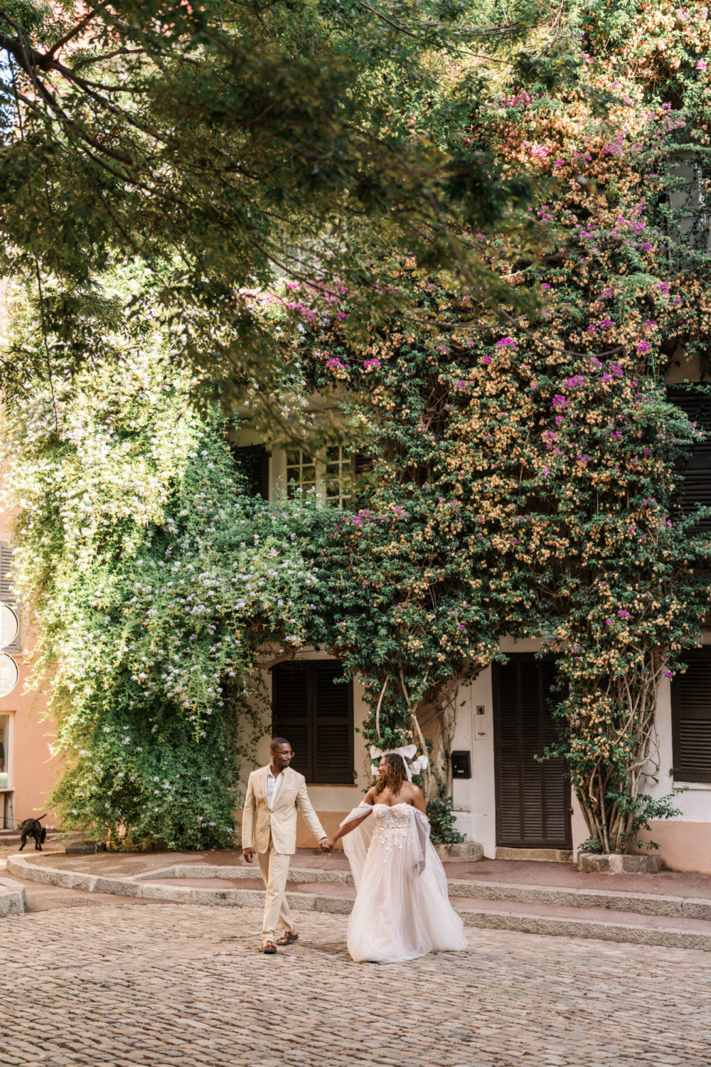 wedding photo session in saint tropez