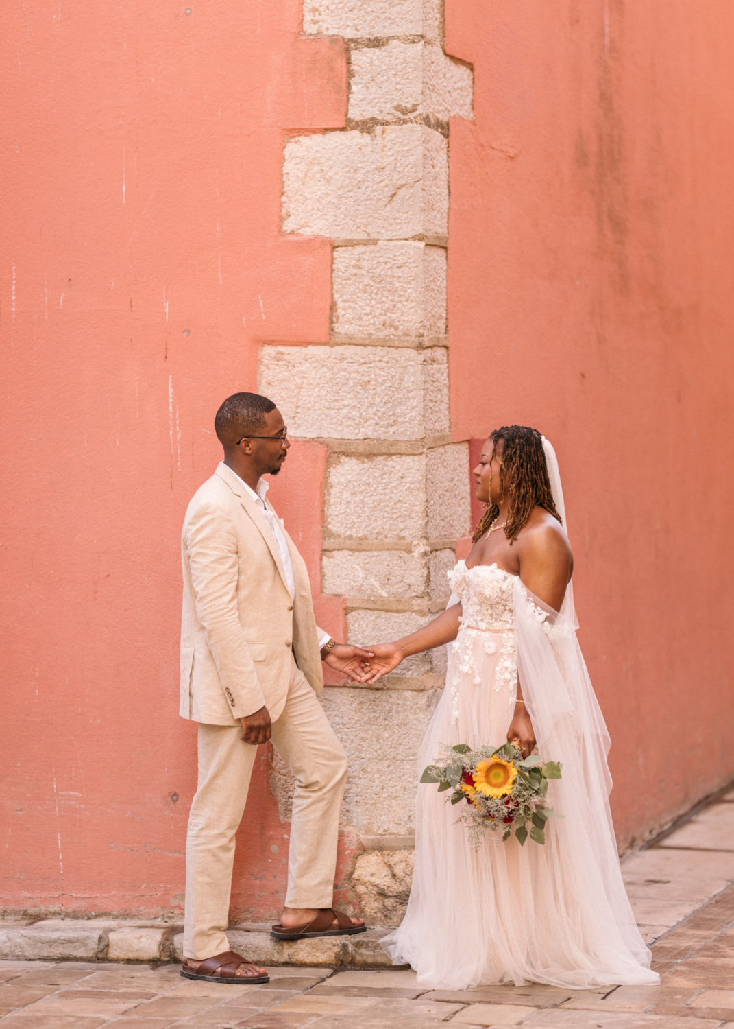 wedding photo session in saint tropez