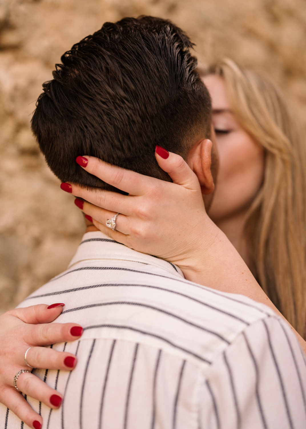 surprise proposal in saignon, provence, france